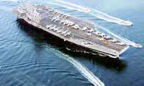 ناو هواپیمابر آمریکایی وارد کره‌جنوبی شد
