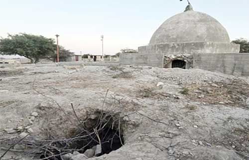 تونل ۹ متری حفاران غیرمجاز در یکی از بزرگترین سایت‌های باستانی استان فارس!