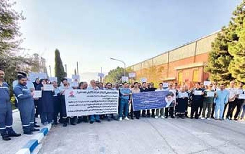 ادامه اعتراض صنفی کارکنان پالایشگاه شیراز