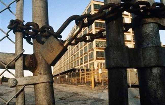 تولید در آستانه توقف
