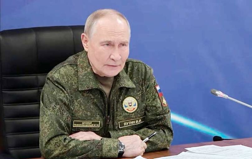 پوتین:  اوکراین مذاکرات را رد کند، «با زور» به اهداف جنگی خود می‌رسیم