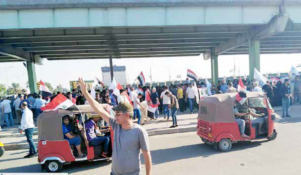 ادامه اعتراضات و درگیری‌ها در بغداد