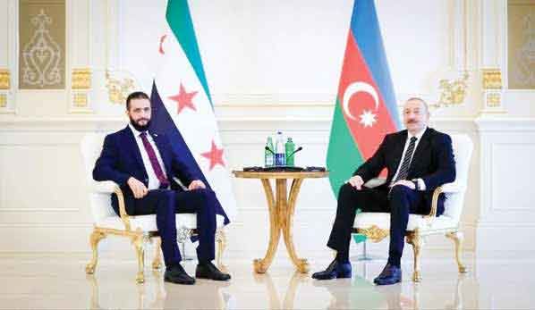 باکو؛ مقصد جدید تحرکات منطقه‌ای جولانی