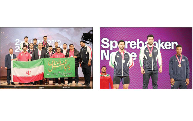 جوانان وزنه‌برداری بار سکوی اول جهان را به دوش کشیدند؛
قهرمانی پولادین