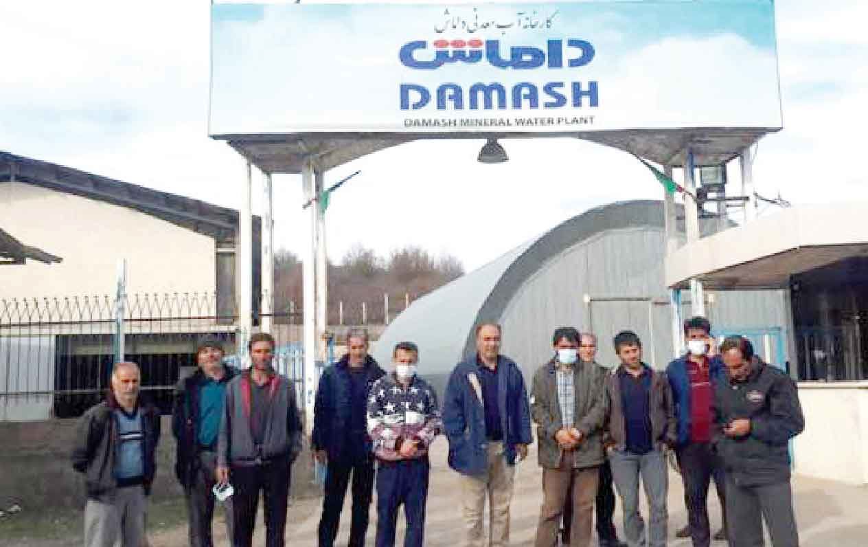 
کارگران آب‌معدنی داماش دست به دامن دادستان رودبار شدند