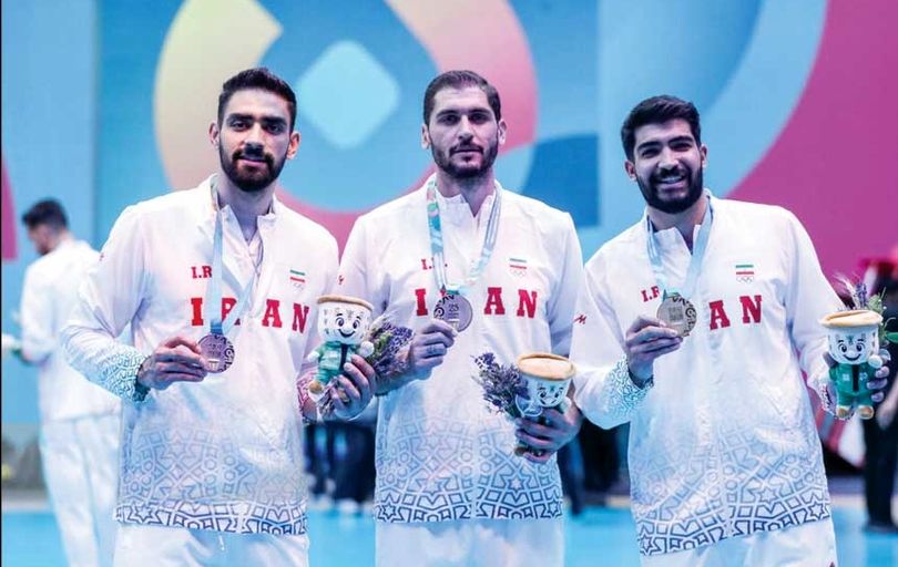 طلای نهم به گردن والیبال