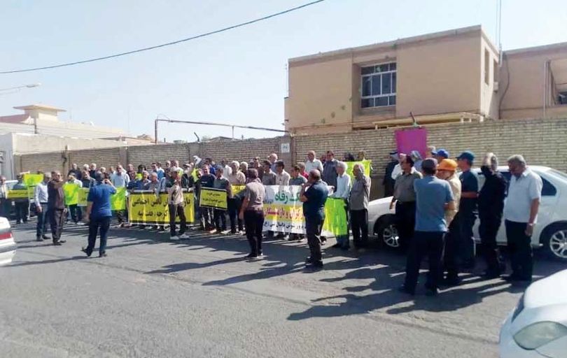 بازنشستگان کارگری 

در چند شهر تجمع کردند