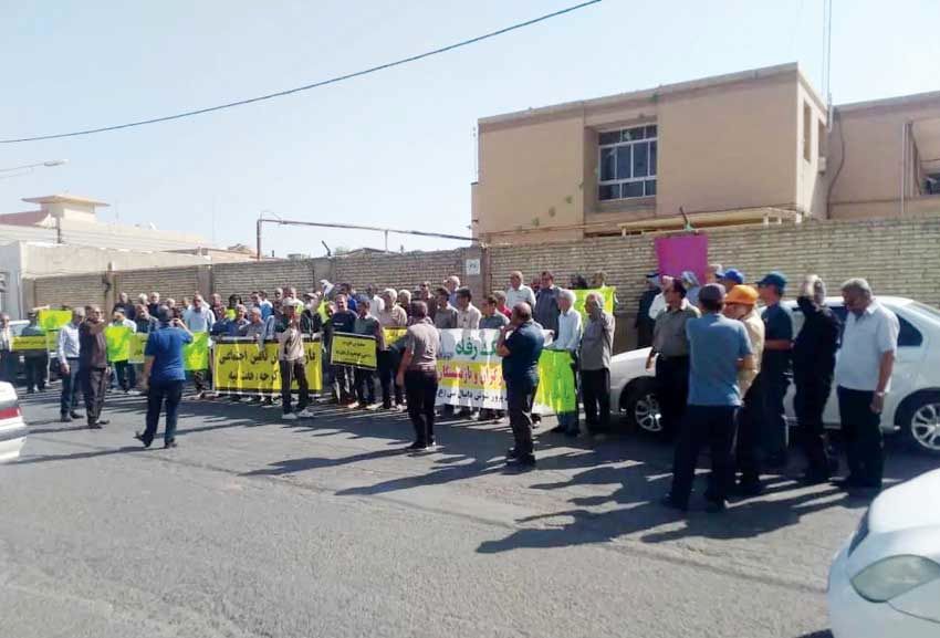 بازنشستگان کارگری 

در چند شهر تجمع کردند