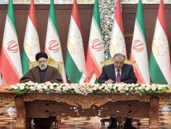 امضای ۱۸ سند همکاری بین ایران و تاجیکستان
