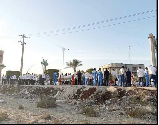 تجمع سراسری 
کارگران پالایشگاه‌های پارس جنوبی