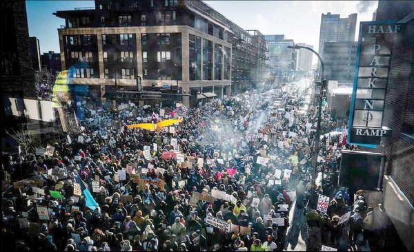 
ناگزیری ترامپ به همسویی با طغیان اجتماعی مینه‌سوتا