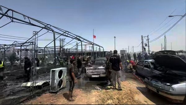 «یک‌ کشته و‌ سه مصدوم» در آتش‌سوزی مرز مهران