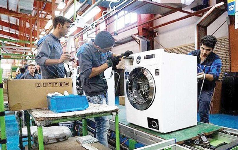 
کاهش محسوس تولید لوازم خانگی، نتیجه سه ضربه همزمان 