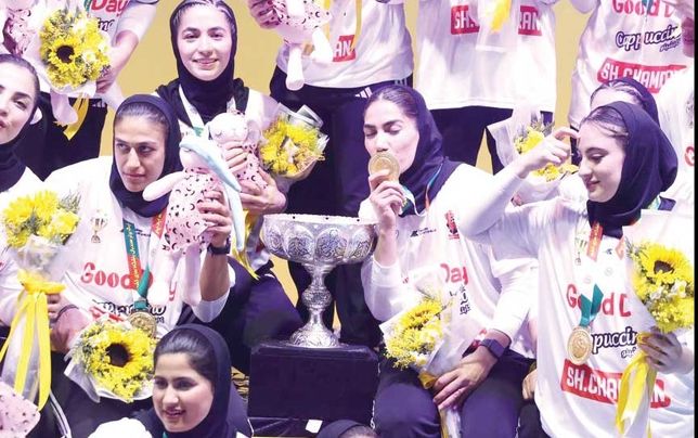 قهرمانی تیم شهید چمران در هندبال زنان