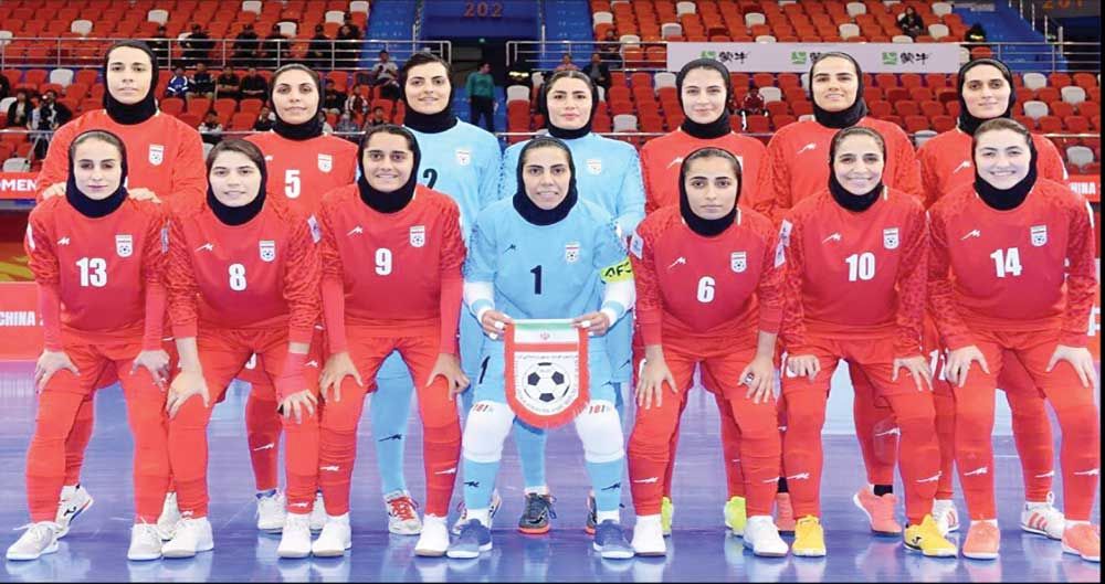 پیروزی دختران فوتسال ایران مقابل روسیه